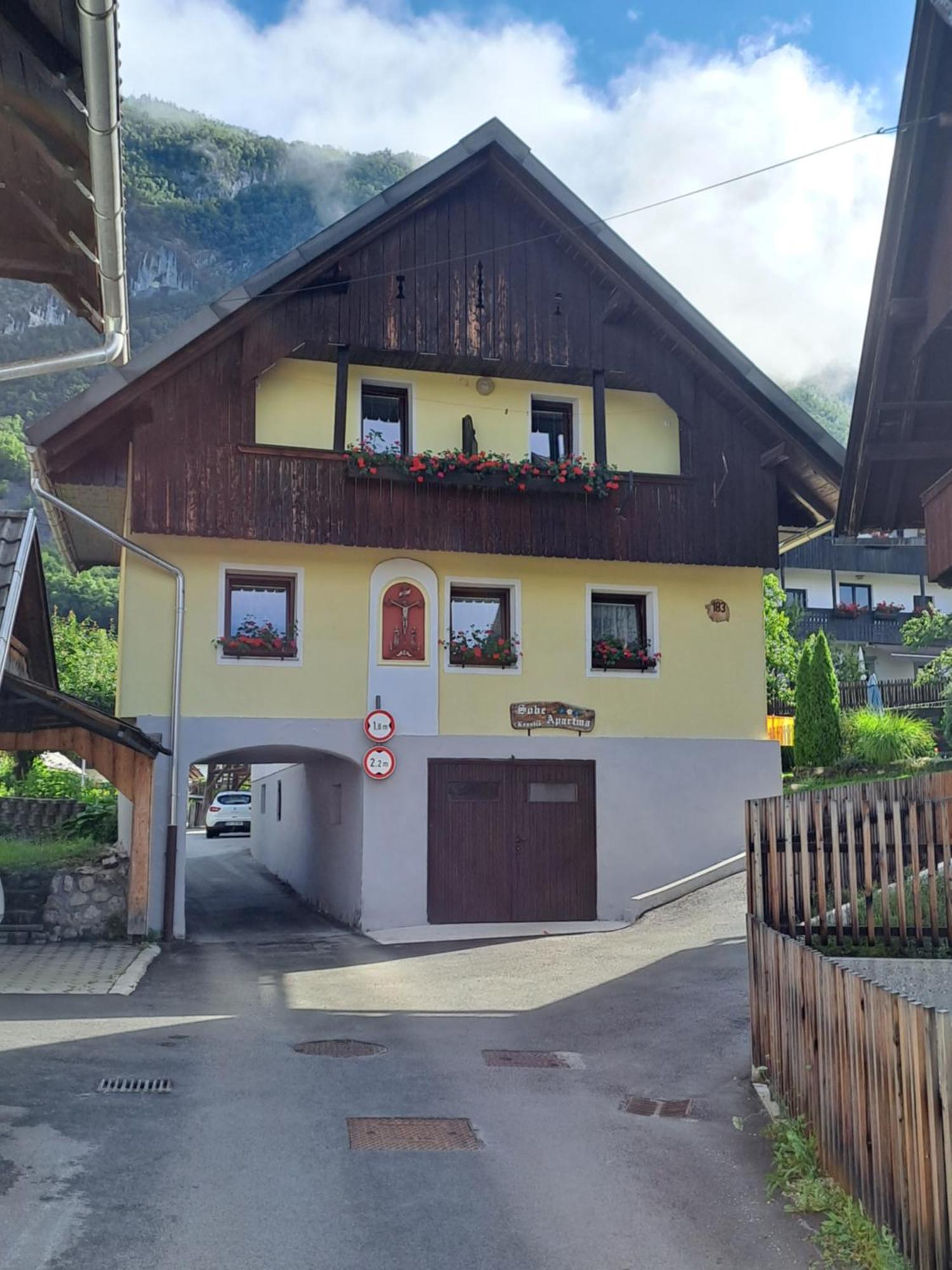 Apartmaji Jost Bohinj Exterior foto